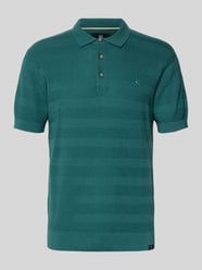 koszulka polo o kroju slim fit z wyhaftowanym logo od LERROS - 21