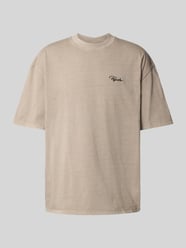 Oversized T-Shirt mit Label-Stitching Modell 'Signar' von Pegador - 31