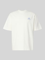T-shirt z nadrukiem z napisem i okrągłym dekoltem od Redefined Rebel - 36