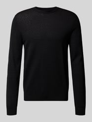 Slim fit pullover van viscosemix met structuurmotief van Antony Morato - 27