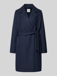 Lange jas met strikceintuur, model 'Tanni-M' van mbyM - 39