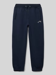 Sweatpants mit Label-Stitching Modell 'ARCH' von Billabong Blau - 33