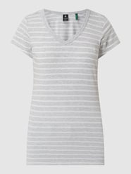 T-shirt van biologisch katoen, model 'Eyben'  van G-Star Raw Grijs - 23