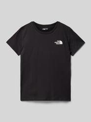 T-shirt met labelprint van The North Face - 13