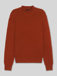 Sweter o kroju regular fit z dzianiny z czystej żywej wełny model ‘C-HELETTO’ – BECKHAM x BOSS od BOSS - 36