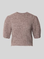 sweter w kroju regular fit z dodatkiem wełny model 'NOVAH' od VERO MODA - 18