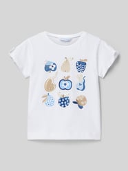 T-Shirt mit Motiv-Print von Mayoral Blau - 32