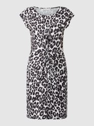 Kleid mit Leopardenmuster  von BETTY & CO WHITE Schwarz - 18