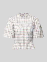 Slim Fit Bluse im Allover-Look Modell 'POSSINI' von Neo Noir - 23