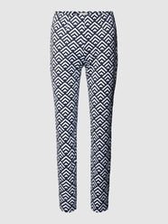 Broek met all-over motief, model 'SABRINA' van SEDUCTIVE - 2