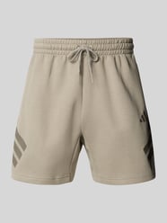 Sweatshorts mit elastischem Bund von ADIDAS SPORTSWEAR Beige - 11