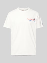 T-shirt met motief- en statementstitching van MC2 Saint Barth - 47