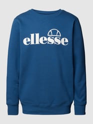 Sweatshirt mit Label-Print Modell 'Bootia' von Ellesse Blau - 25