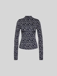 Longsleeve mit floralem Allover-Muster von Kenzo Schwarz - 17