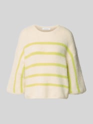 Sweter z dzianiny z rękawem o dł. 3/4 od Rich & Royal - 32
