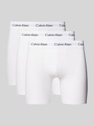 Trunks mit Logo-Bund im 3er-Pack von Calvin Klein Underwear Weiß - 37