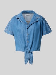 Korte jeansblouse van puur katoen model 'PAULA' van ONLY - 34