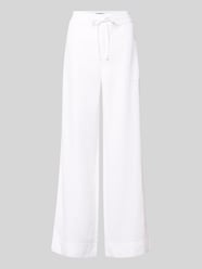 Spodnie o kroju regular fit, szerokość, z czystego lnu od Lauren Ralph Lauren - 34