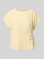T-Shirt mit seitlicher Schnürung Modell 'Sifem' von OPUS - 3
