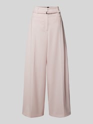 Wide Leg Stoffhose mit Bügelfalten von BOSS Pink - 15