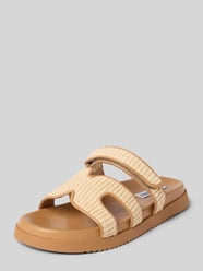 Klapki skórzane z zapięciem na rzep model ‘MISSILE’ od Steve Madden - 31