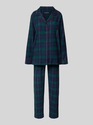 Pyjama met reverskraag, model 'XMAS' van Happy Shorts - 32