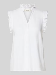 regular fit blousetop met linnengehalte model 'VIVA' van Selected - 34