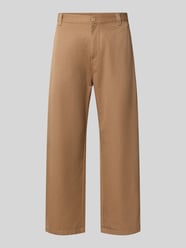 Relaxed Fit Stoffhose mit Baumwoll-Anteil Modell 'Brady' von Carhartt Work In Progress Beige - 35