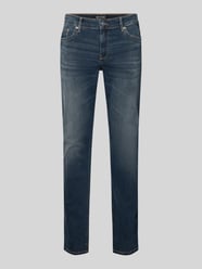 Jeansy o kroju slim fit z mieszanki bawełny model „LOOM” od ONLY & SONS - 11