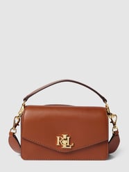 Schoudertas van leer, model 'TAYLER 19' van Lauren Ralph Lauren Bruin - 40
