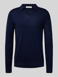 Regular Fit Poloshirt aus reiner Wolle Modell 'TRAY' von SELECTED HOMME - 21
