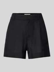 Regular Fit Leinenshorts mit Bundfalten von Gina Tricot - 22