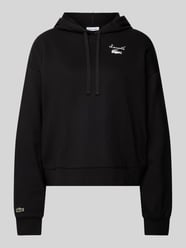 Hoodie mit Label-Patch von Lacoste Sport Schwarz - 14