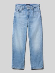 Regular Fit Jeans mit Label-Patch von Tommy Hilfiger Teens - 1