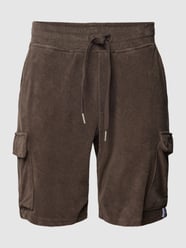 Korte broek met cargozakken van Better Rich Bruin - 4