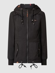 Jack met capuchon, model 'Danka' van Ragwear Grijs / zwart - 29