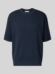 męski t-shirt o kroju regular fit z czystej bawełny ekologicznej model 'MATTIS' od Selected Homme - 14
