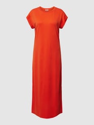 Midikleid mit Rundhalsausschnitt von Jake*s Casual Orange - 38