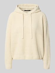 Sweter z dzianiny o kroju regular fit z kapturem model ‘NEAT’ od VERO MODA - 17