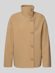 Loose fit lange jas van wol, model 'MAJELAA WOOL' van Armedangels - 22