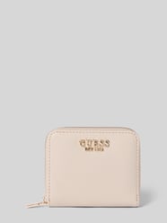 Portmonetka w skórzanym wyglądzie model 'Laurel' od GUESS - 14