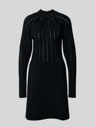 Uitlopende gebreide jurk van viscosemix, model 'FUCCIA' van BOSS - 18