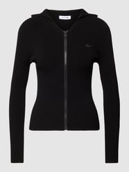 Sweatjacke mit Viskose-Anteil von Lacoste Schwarz - 27