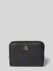 Portfel z detalem z logo od CK Calvin Klein - 23