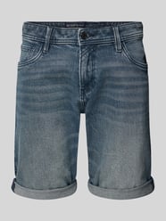Slim fit bermuda van katoenmix, model 'PIERS' van Tom Tailor Denim - 20