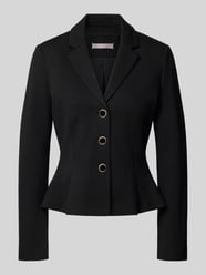 Slim Fit Blazer aus Viskose-Mix mit Reverskragen von Christian Berg Woman Selection - 9