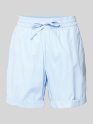 Loose Fit Shorts mit elastischem Bund von s.Oliver RED LABEL Blau - 19