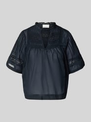 Blouseshirt met V-hals model 'Siama' van Neo Noir - 23