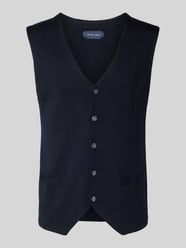 Wollen gilet met V-hals van Christian Berg Men - 11