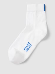 Socken mit elastischem Rippenbündchen Modell 'Cool Kick' von Falke Weiß - 19